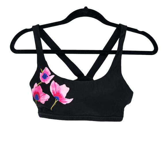 Spanx Jessica Durrant Sports Bra and Leggings Full Set Black Floral Size XS - Picture 10 of 13